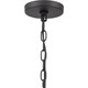Quoizel Dre Four Light Pendant in Matte Black - QOP5179MBK Quoizel Dre Four Light Pendant in Matte Black - QOP5179MBK