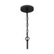 Quoizel Prescott Four Light Pendant in Matte Black - PRC2818MBK Quoizel Prescott Four Light Pendant in Matte Black - PRC2818MBK