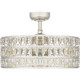 Quoizel Quoizel Fandelier Four Light Fandelier in Polished Nickel - QFA4046PK
