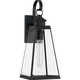 Quoizel Paxton One Light Outdoor Wall Lantern in Matte Black - PAX8407MBK
