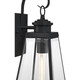 Quoizel Paxton One Light Outdoor Wall Lantern in Matte Black - PAX8407MBK