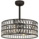 Quoizel Quoizel Fandelier Four Light Fandelier in Western Bronze - QFA4046WT