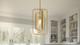 Quoizel Dupree One Light Mini Pendant in Brushed Weathered Brass - PCDPR1510BWS