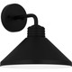 Quoizel Rencher One Light Outdoor Wall Mount in Matte Black - REN8411MBK Quoizel Rencher One Light Outdoor Wall Mount in Matte Black - REN8411MBK