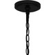 Quoizel Satterfield One Light Outdoor Hanging Lantern in Matte Black - SAT1909MBK