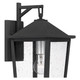 Quoizel Stoneleigh One Light Outdoor Wall Mount in Mottled Black - STNL8408MB Quoizel Stoneleigh One Light Outdoor Wall Mount in Mottled Black - STNL8408MB