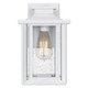 Quoizel Wakefield One Light Outdoor Wall Mount in Matte White - WKF8407W