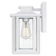Quoizel Wakefield One Light Outdoor Wall Mount in Matte White - WKF8407W