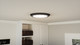 Quoizel Verge LED Flush Mount in Earth Black - VRG1620EK Quoizel Verge LED Flush Mount in Earth Black - VRG1620EK