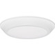 Quoizel Verge LED Flush Mount in Matte White - VRG1605W Quoizel Verge LED Flush Mount in Matte White - VRG1605W