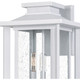 Quoizel Wakefield Three Light Outdoor Wall Mount in Matte White - WKF8411W