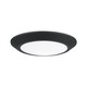 Quoizel Verge LED Flush Mount in Earth Black - VRG1608EK Quoizel Verge LED Flush Mount in Earth Black - VRG1608EK