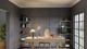 Quoizel Tiffany Two Light Table Lamp in Matte Black - TF5623MBK