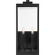 Quoizel Westover Two Light Outdoor Wall Mount in Earth Black - WVR8409EK