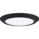 Quoizel Verge LED Flush Mount in Earth Black - VRG1612EK Quoizel Verge LED Flush Mount in Earth Black - VRG1612EK