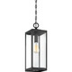 Quoizel Westover One Light Mini Pendant in Earth Black - WVR1507EK