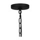 Quoizel Damien One Light Outdoor Hanging Lantern in Earth Black - DMN1907EK
