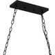 Quoizel Damien Five Light Island Chandelier in Earth Black - DMN537EK
