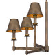Quoizel Cross Six Light Chandelier in Statuary Bronze - CRO5026SU