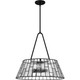 Quoizel Quoizel Pendant Four Light Pendant in Matte Black - QP6176MBK