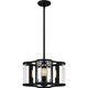 Quoizel - QP6193MBK - Four Light Pendant - Quoizel Pendant - Matte Black