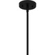 Quoizel Penning Six Light Linear Chandelier in Matte Black - PNG638MBK