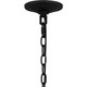 Quoizel Blacksmith Four Light Pendant in Earth Black - BMS2820EK