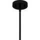 Quoizel Dion Six Light Pendant in Matte Black - PCDIN2819MBK