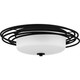 Quoizel Calliope Two Light Flush Mount in Matte Black - CPE1620MBK Quoizel Calliope Two Light Flush Mount in Matte Black - CPE1620MBK