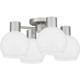 Quoizel Quoizel Semi-Flush Mount Four Light Semi Flush Mount in Brushed Nickel - QSF6199BN