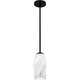 Quoizel Fogel One Light Mini Pendant in Matte Black - FOG1505MBK Quoizel Fogel One Light Mini Pendant in Matte Black - FOG1505MBK