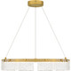 Quoizel Alice LED Pendant in Brushed Gold - PCACE2824BRG