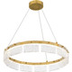 Quoizel Alice LED Pendant in Brushed Gold - PCACE2824BRG