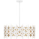 Quoizel Quoizel Pendant Four Light Pendant in Matte White - QP6746W