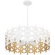 Quoizel Quoizel Pendant Four Light Pendant in Matte White - QP6746W