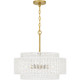 Quoizel Quoizel Pendant Five Light Pendant in Brushed Gold - QP6161BRG