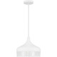 Quoizel Quoizel Pendant One Light Pendant in Matte White - QP6208W Quoizel Quoizel Pendant One Light Pendant in Matte White - QP6208W