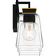 Quoizel Almany Three Light Bath in Matte Black - ALY8623MBK
