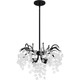 Quoizel Maple Four Light Pendant in Earth Black - MAP2820EK