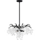 Quoizel Maple Four Light Pendant in Earth Black - MAP2820EK