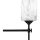 Quoizel Aria Four Light Bath in Matte Black - ARI8631MBK