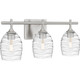 Quoizel Lucy Three Light Bath in Brushed Nickel - LCY8622BN