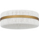 Quoizel Quoizel Flush Mount Two Light Flush Mount in Brushed Gold - QFL6220BRG