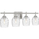 Quoizel Lucy Four Light Bath in Brushed Nickel - LCY8629BN