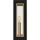 Quoizel Bourbon Two Light Outdoor Wall Mount in Matte Black - BBN8406MBK