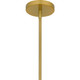 Quoizel Molly Five Light Chandelier in Brushed Gold - MOL5027BRG