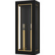 Quoizel Bourbon Two Light Outdoor Wall Mount in Matte Black - BBN8407MBK