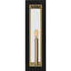 Quoizel Bourbon Two Light Outdoor Wall Mount in Matte Black - BBN8407MBK
