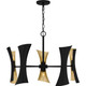 Quoizel - MYL5027MBK - Ten Light Chandelier - Myla - Matte Black