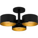 Quoizel Quoizel Semi-Flush Mount Three Light Semi Flush Mount in Matte Black - QSF6745MBK